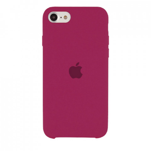 Чохол (copy) Silicone Case для Iphone SE 2020 Rose red